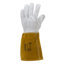 EuroWeld 100 kecske színbőr hegesztőkesztyű 15cm-es mandzsettával