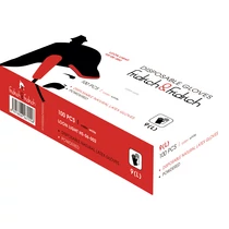 FF Loon Light HS-06-002 púderes latex kesztyű (100db-os doboz)