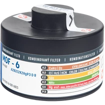 MoF-6 A2B2E2K2HgP3 DR szűrőbetét CM-6