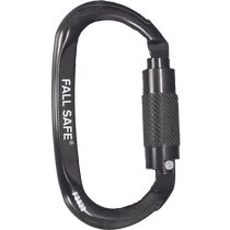 karabély oval ALU twist lock FS823