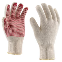 Rock pöttyözött cérnakesztyű