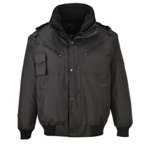 3 az 1-ben bomber kabát Black