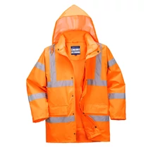 HiVis lélegző Traffic kabát (Interaktív) Orange