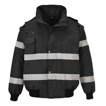 Iona 3 az 1-ben bomber kabát Black