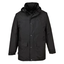 Oban polár bélelt kabát Black