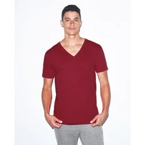 Unisex fine jersey v-nyakú póló