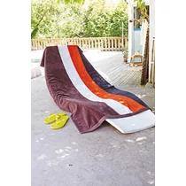 Striped beach towel