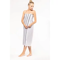 Striped fringed fouta