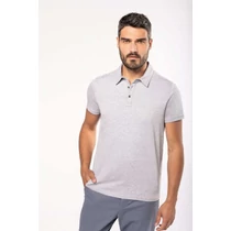 Men&#039;s short sleeved jersey polo shirt