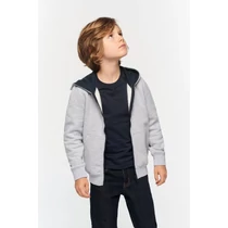 Kids&#039; full zip hooded sweatshirt