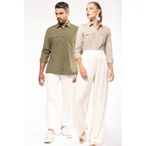 Ladies&#039; long sleeved safari shirt