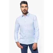 Men long-sleeved easy care shirt without pocket