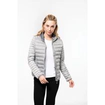 Ladies&#039; lightweight hooded padded jacket