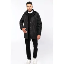 Parka with removable hood