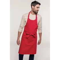 Cotton apron with pocket