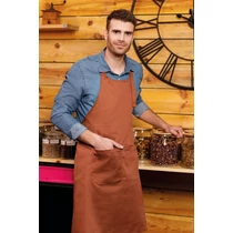 Polyester cotton apron with pocket