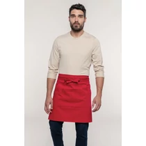 Cotton mid-length apron
