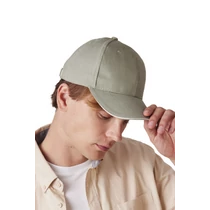 Cap in organic cotton with contrasting sandwich peak - 6 panels