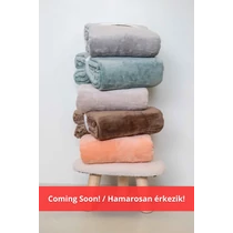 Olima coral fleece blanket