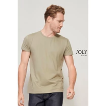 Sol&#039;s pioneer men - round-neck fitted jersey t-shirt