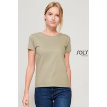 Sol&#039;s pioneer women - round-neck fitted jersey t-shirt