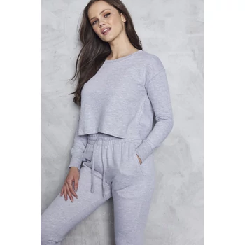 Women's cropped sweat
