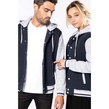 Unisex teddy jacket with hood