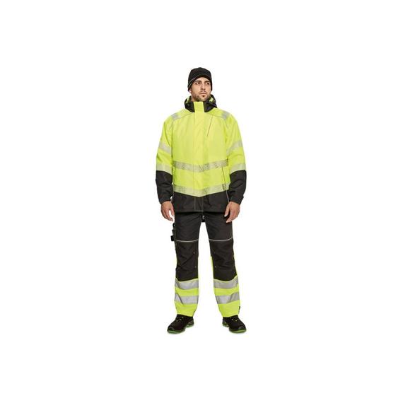 KNOXFIELD PROFI HV kabát sárga színben Knoxfield család Cerva Knoxfield Softshell Munkás Dzseki | 4M Munkaruha Áruház
