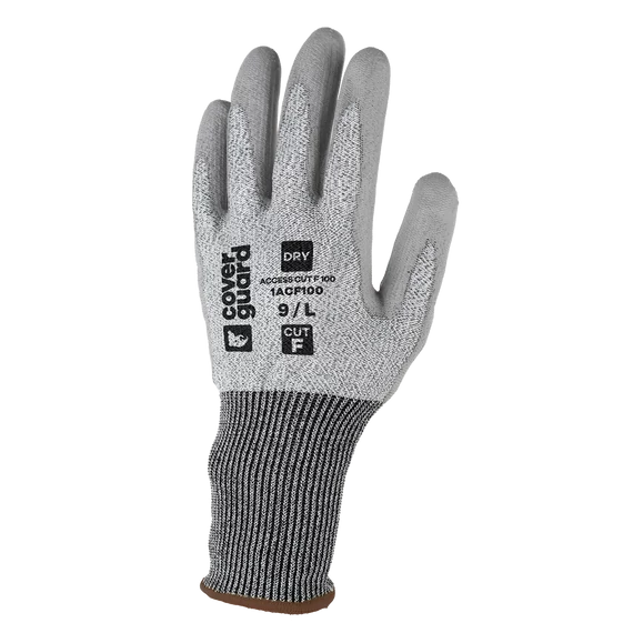 Access Cut F 100 HPPE PU mártott vágásbiztos kesztyű
