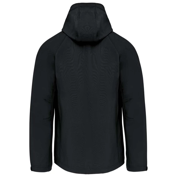 Levehető kapucnis softshell kabát