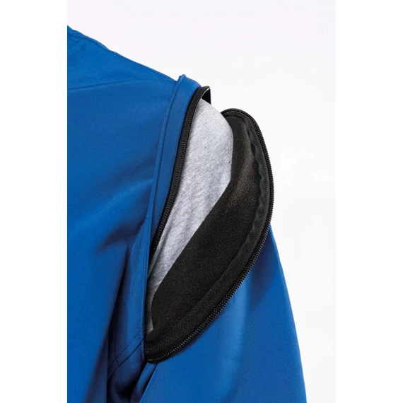 3 rétegű unisex softshell kapucnis dzseki levehető ujjal