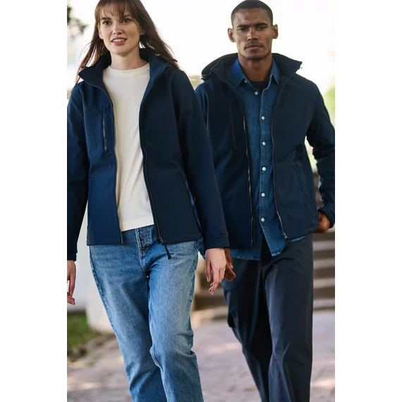 3 rétegű kapucnis softshell kabát