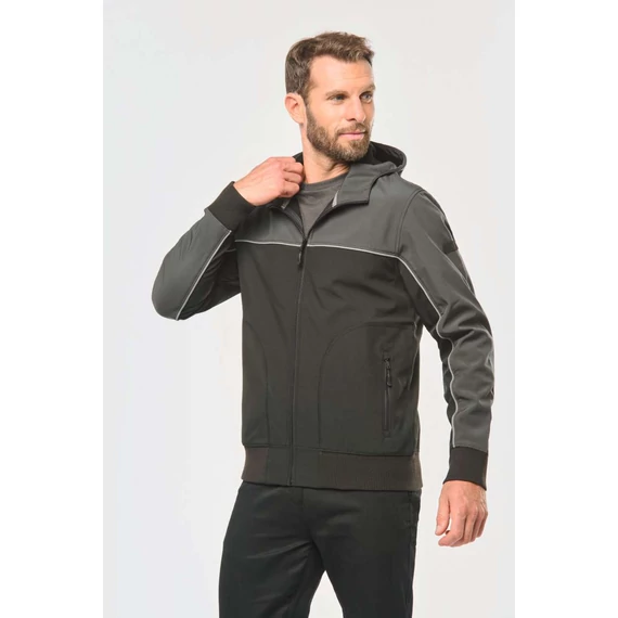 Designed To Work 3-rétegű kéttónusú softshell kabát