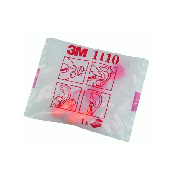 3M 1110 zsinóros füldugó SNR 37dB (100 pár/doboz)
