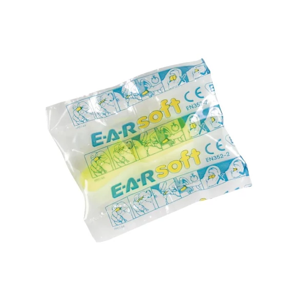 3M ES-01-001 EarSoft füldugó neon sárga (250 pár/doboz)