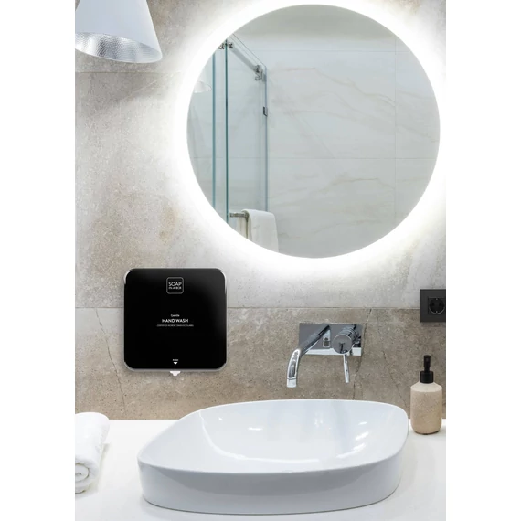 Soap-In-A-Box fényes fekete szappan adagoló