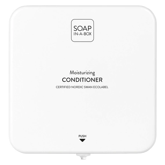 Soap-In-A-Box fényes fehér hajkondicionáló adagoló