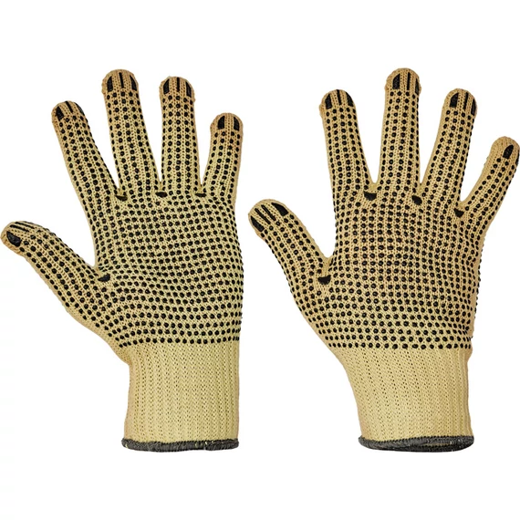 Chiffchaff Kevlar PVC pöttyös kesztyű