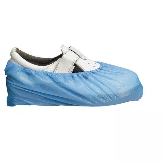 Renuk kék PE cipővédő - 100db-os csomag