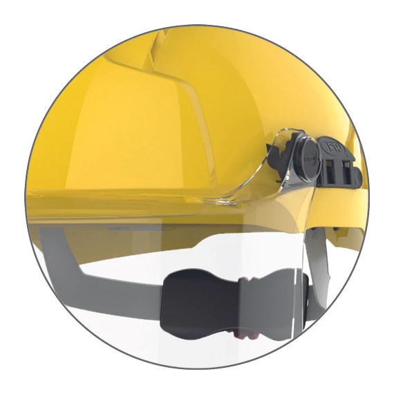 JSP EVOGuard C3-MAX PC arcvédő sisakhoz