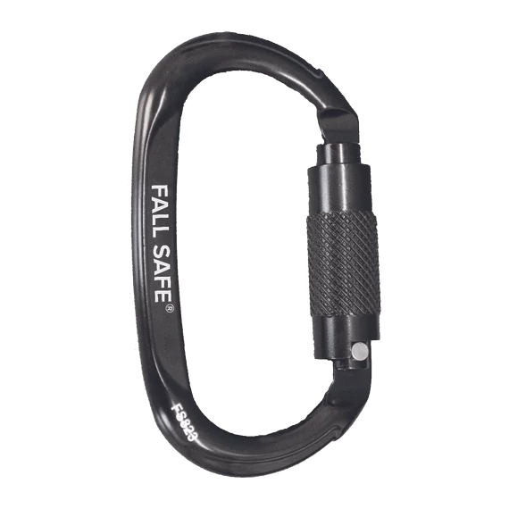 karabély oval ALU twist lock FS823