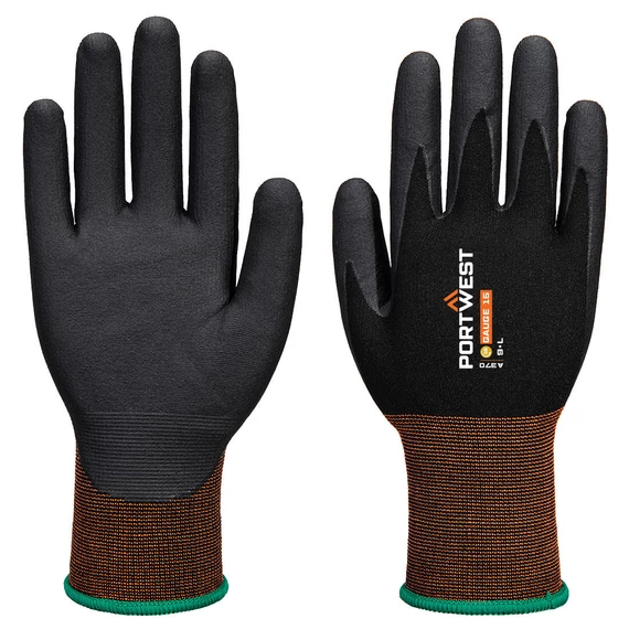 Portwest Grip 15 nitril mikrohabosított kesztyű