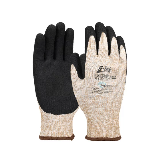 G-TEK 3RX latex mártott kesztyű