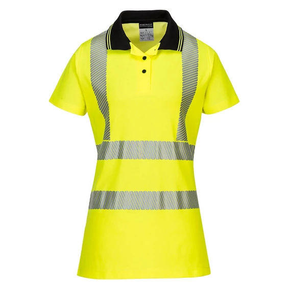 Női Pro pólóing Yellow/Black