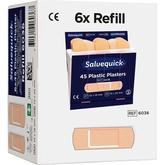 Cederroth Salvequick műanyag sebtapasz utántöltő
