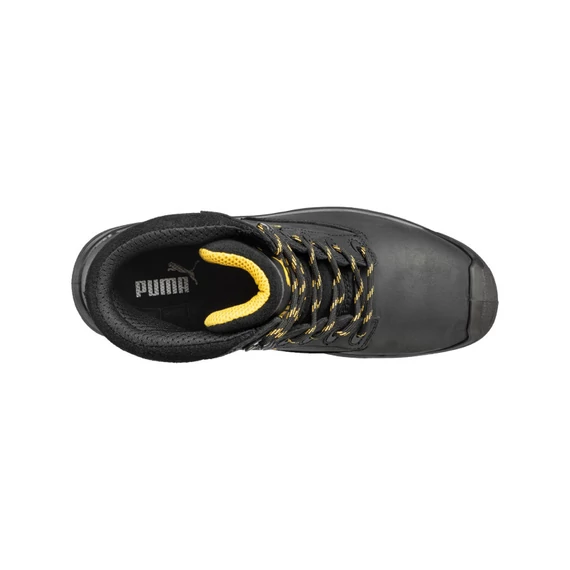 Puma Borneo Black Mid S3 CI HI HRO SRC munkavédelmi bakancs