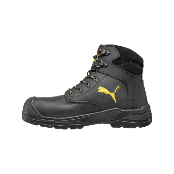 Puma Borneo Black Mid S3 CI HI HRO SRC munkavédelmi bakancs