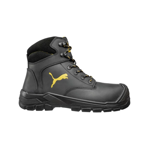 Puma Borneo Black Mid S3 CI HI HRO SRC munkavédelmi bakancs