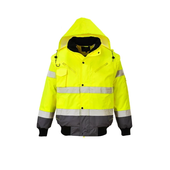 Hi-Vis Kontraszt Bomber dzseki YeGrey