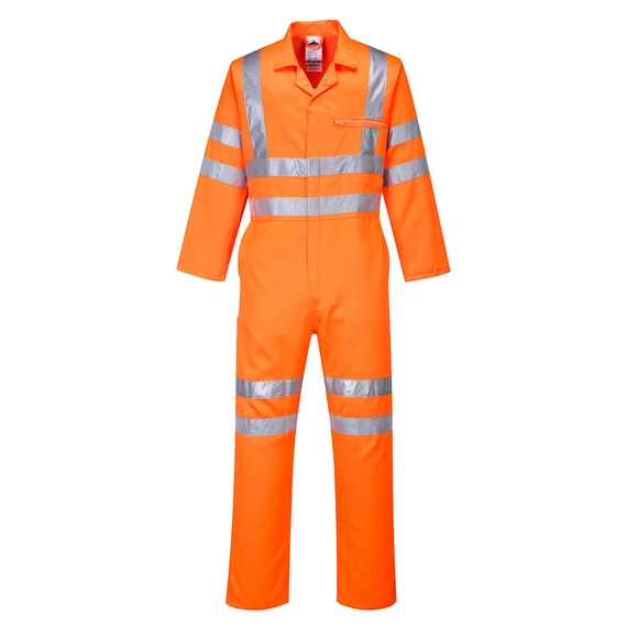 Hi-Vis Poly-cotton overál RIS Orange